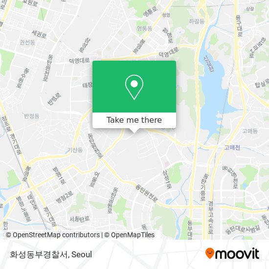 화성동부경찰서 map