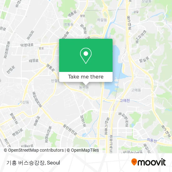 기흥 버스승강장 map
