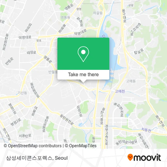 삼성세미콘스포렉스 map