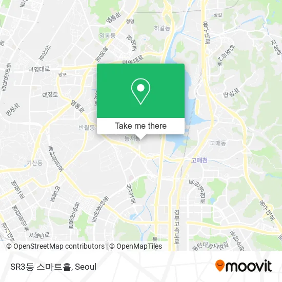 SR3동 스마트홀 map