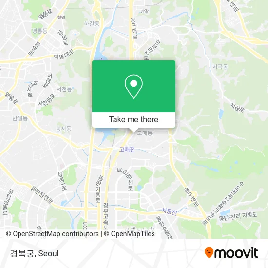 경복궁 map