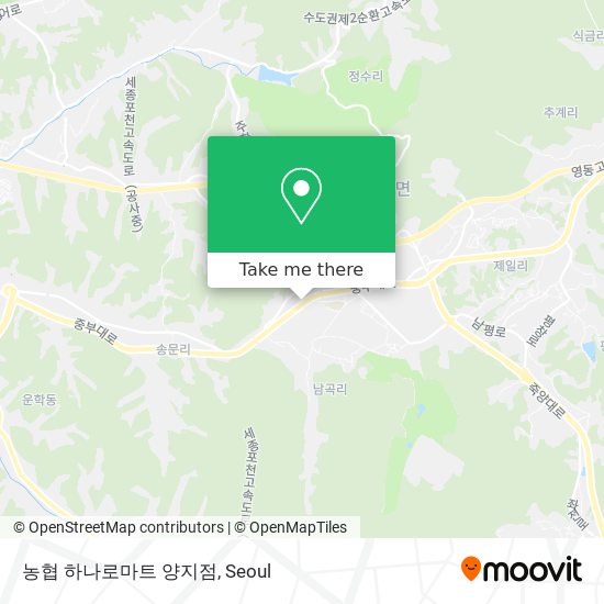 농협 하나로마트 양지점 map