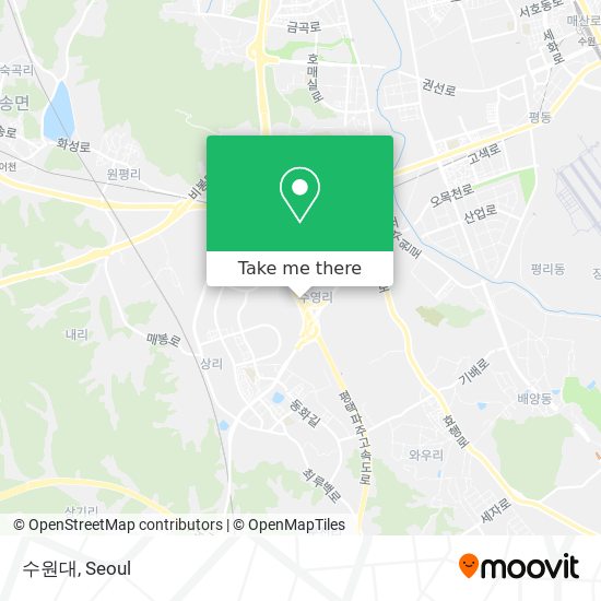 수원대 map