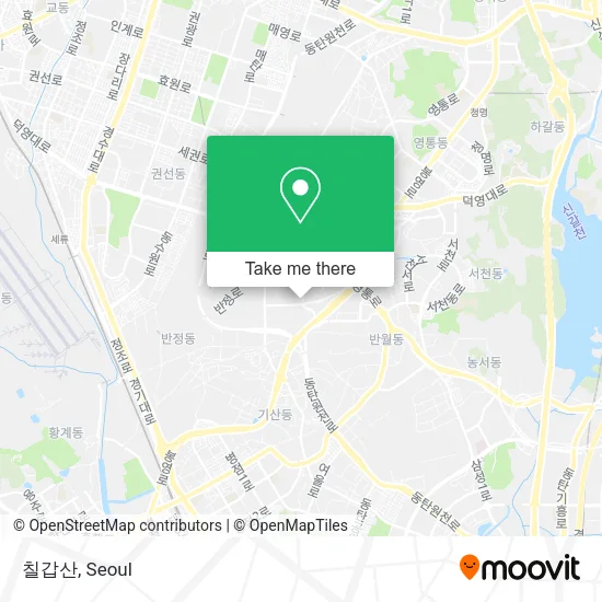 칠갑산 map