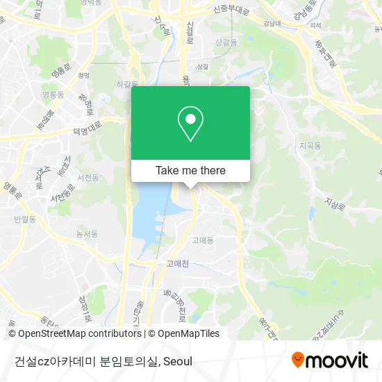 건설cz아카데미 분임토의실 map