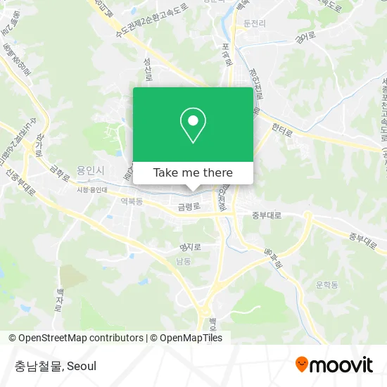 충남철물 map