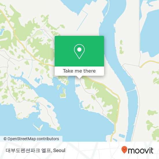 대부도펜션파크 엘프 map