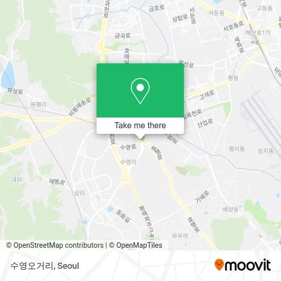 수영오거리 map