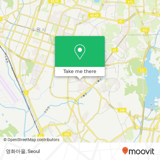 영화마을 map