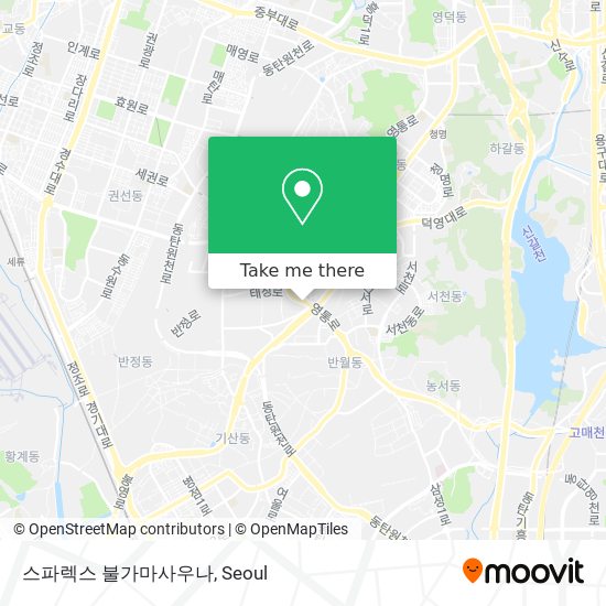 스파렉스 불가마사우나 map