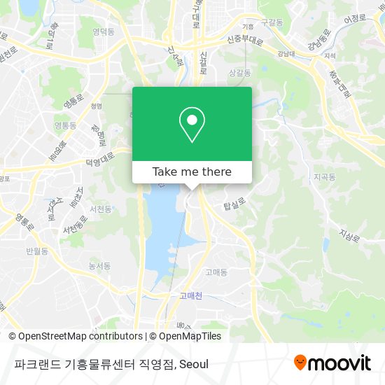 파크랜드 기흥물류센터 직영점 map
