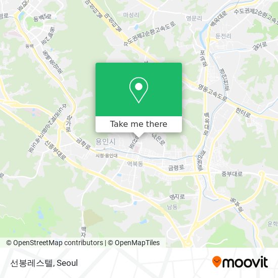 선봉레스텔 map