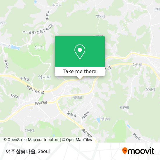 여주참숯마을 map