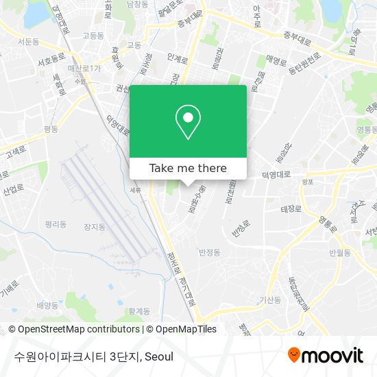 수원아이파크시티 3단지 map