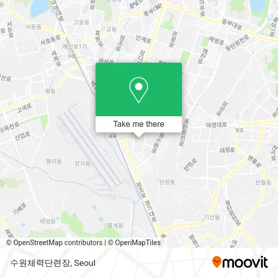 수원체력단련장 map