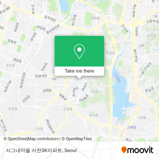 서그내마을 서천SK아파트 map