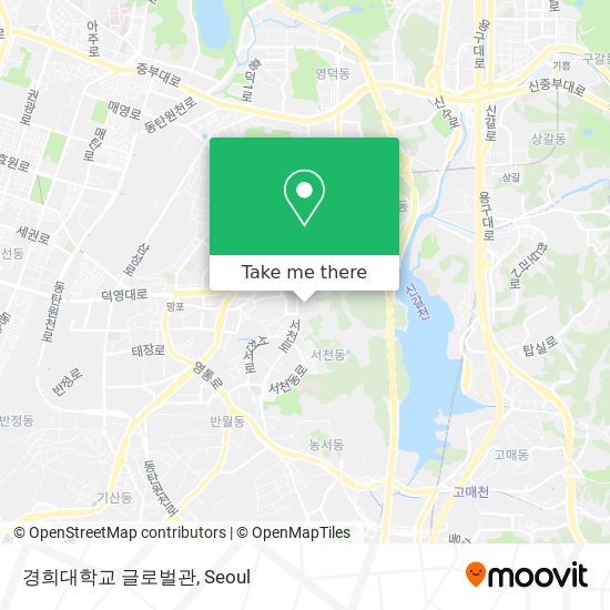 경희대학교 글로벌관 map