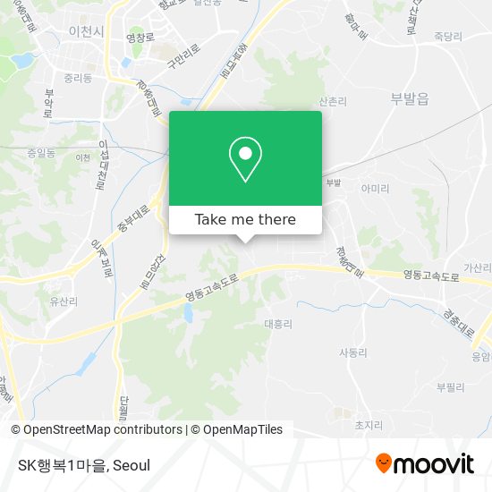 SK행복1마을 map