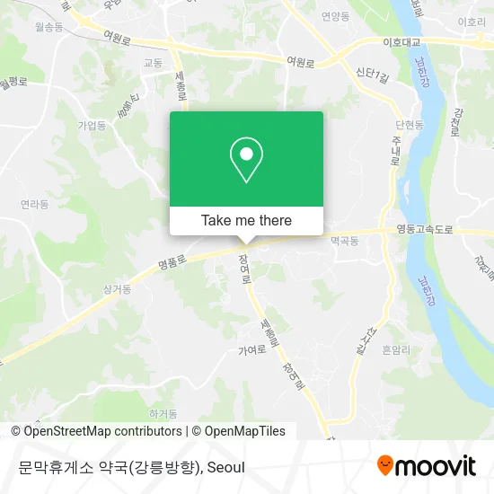 문막휴게소 약국(강릉방향) map