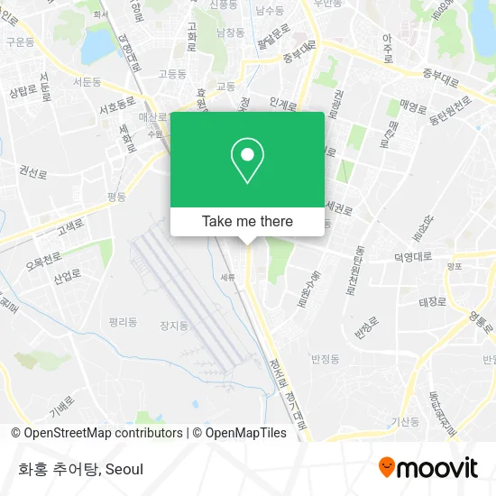 화홍 추어탕 map