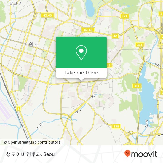 성모이비인후과 map