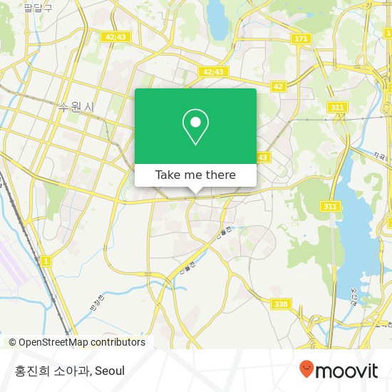 홍진희 소아과 map