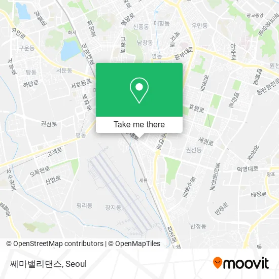 쎄마밸리댄스 map