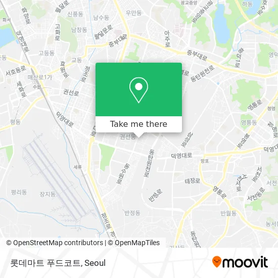 롯데마트 푸드코트 map