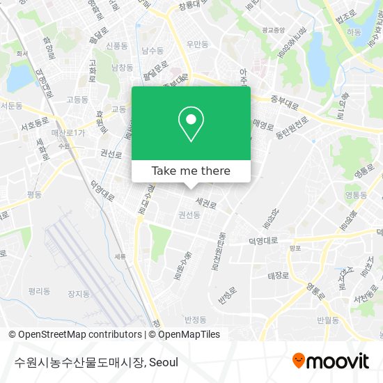 수원시농수산물도매시장 map