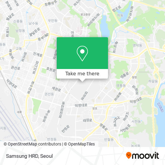 Samsung HRD map