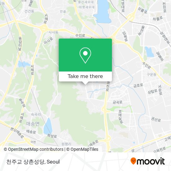 천주교 상촌성당 map