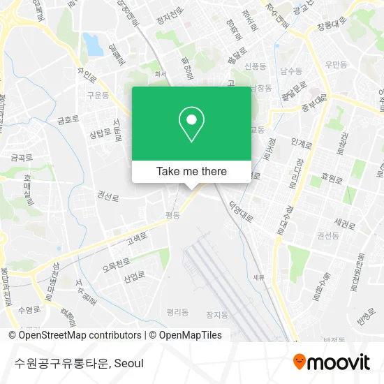 수원공구유통타운 map