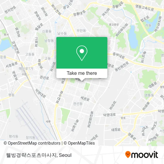 웰빙경략스포츠마사지 map