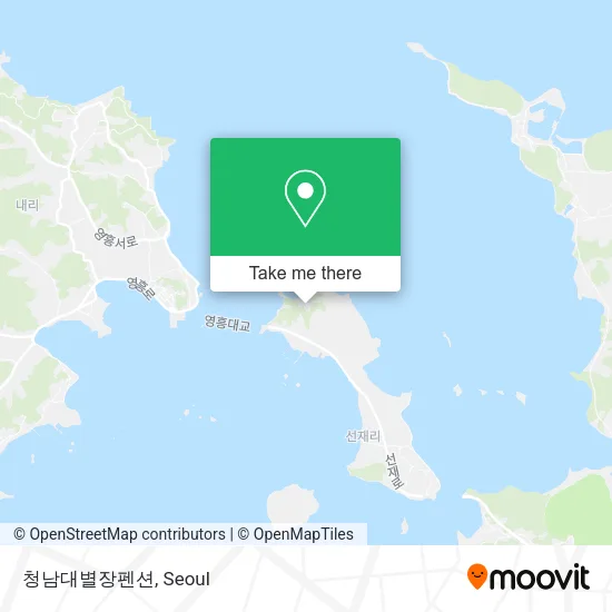 청남대별장펜션 map