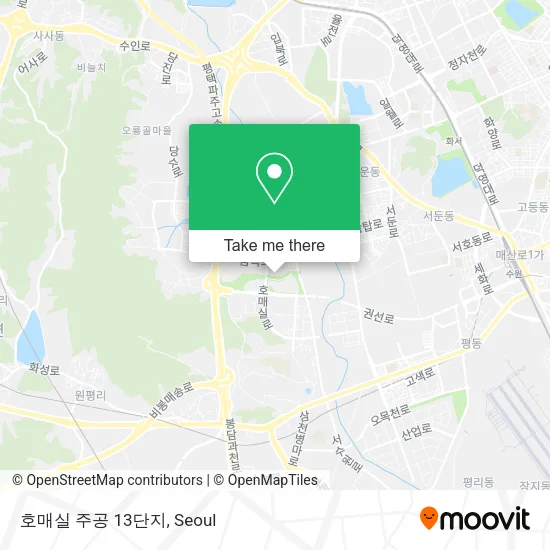 호매실 주공 13단지 map