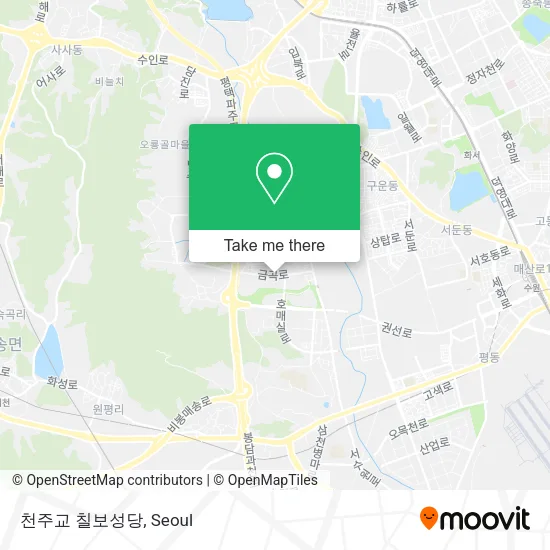 천주교 칠보성당 map