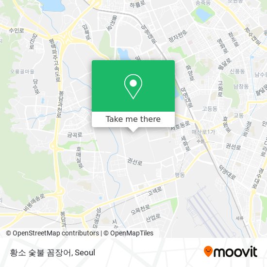 황소 숯불 꼼장어 map