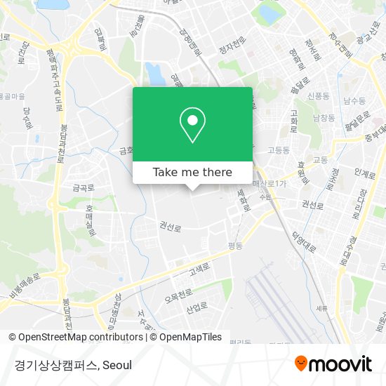 경기상상캠퍼스 map