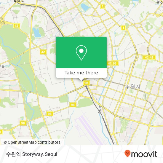 수원역 Storyway map