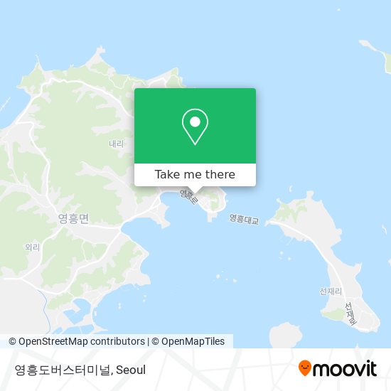 영흥도버스터미널 map