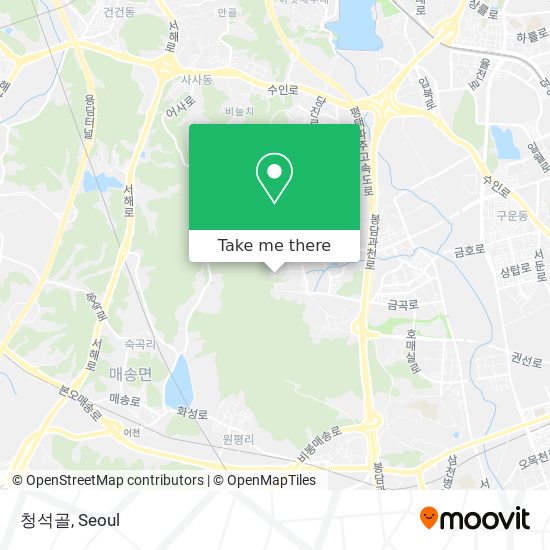 청석골 map