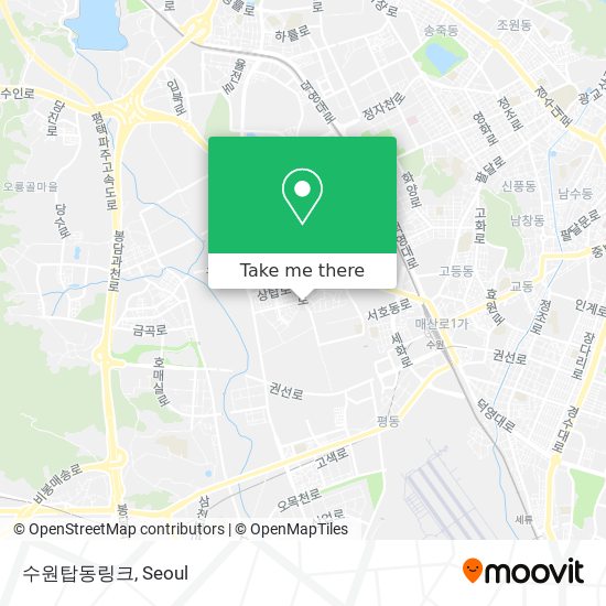 수원탑동링크 map