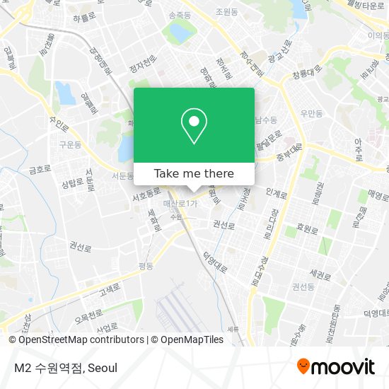 M2 수원역점 map