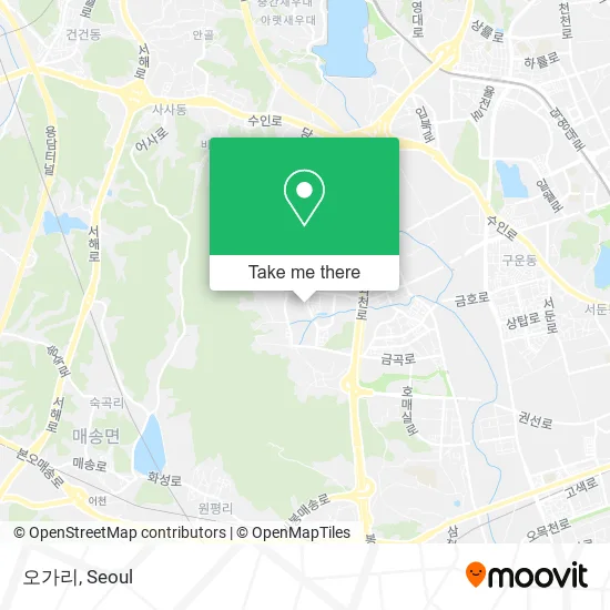 오가리 map
