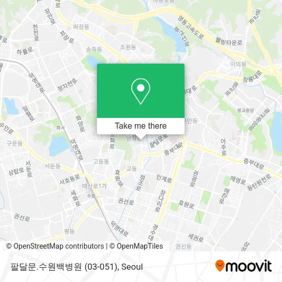 팔달문.수원백병원 (03-051) map