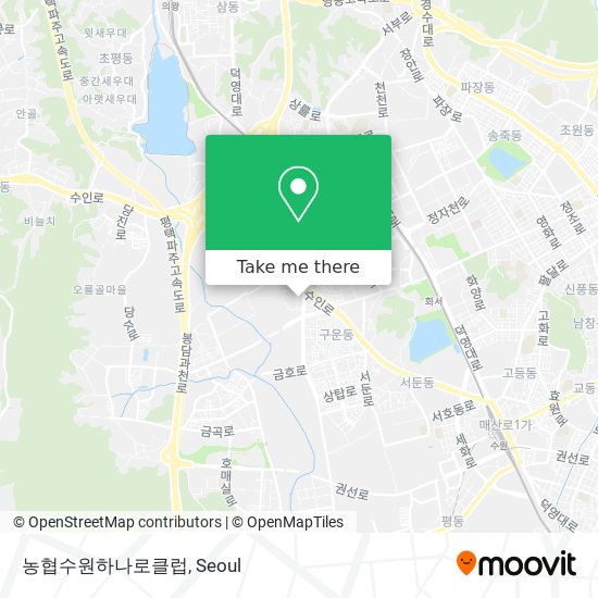 농협수원하나로클럽 map