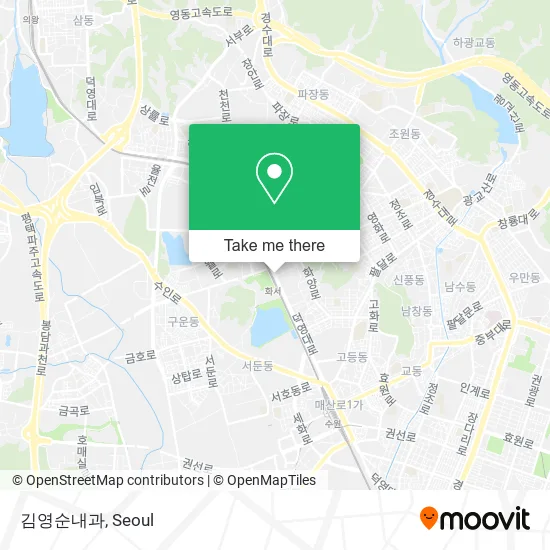 김영순내과 map