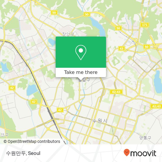 수원만두 map