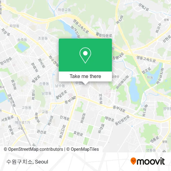 수원구치소 map