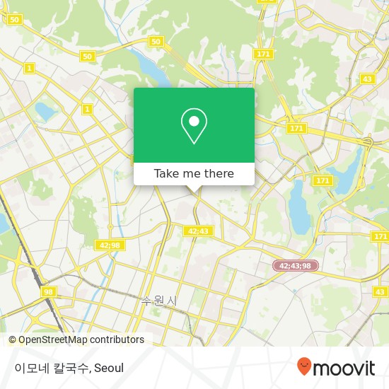 이모네 칼국수 map